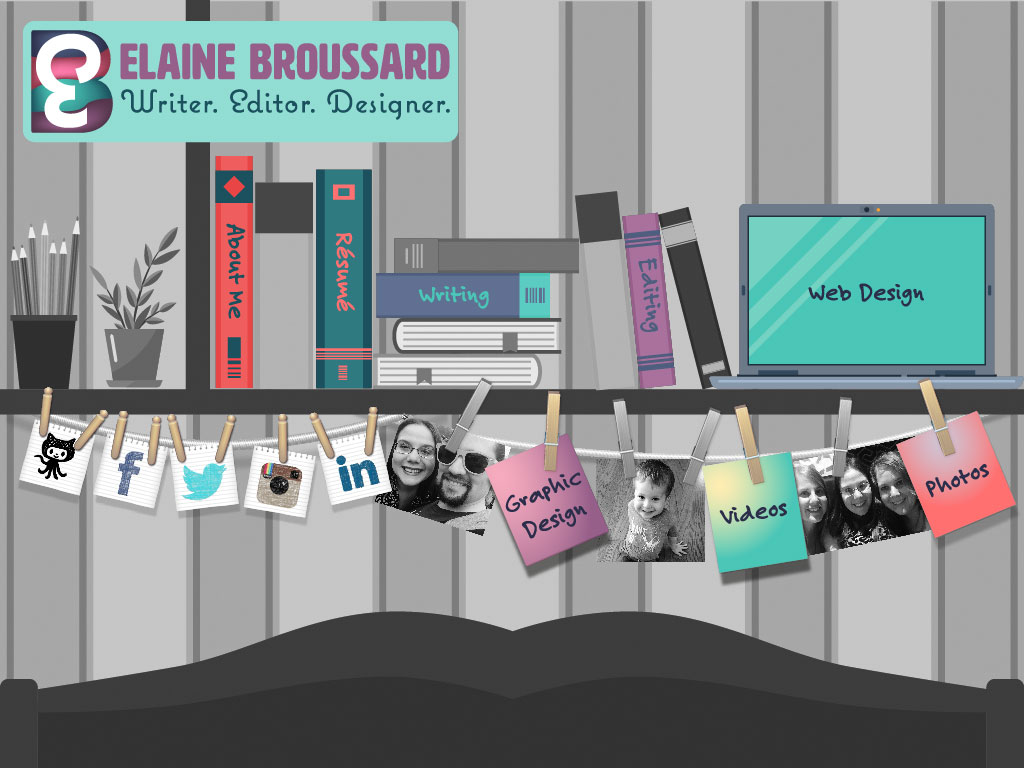 Elaine Broussard: Writer. Editor. Designer.